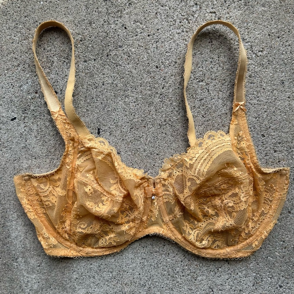 lace balconette bra